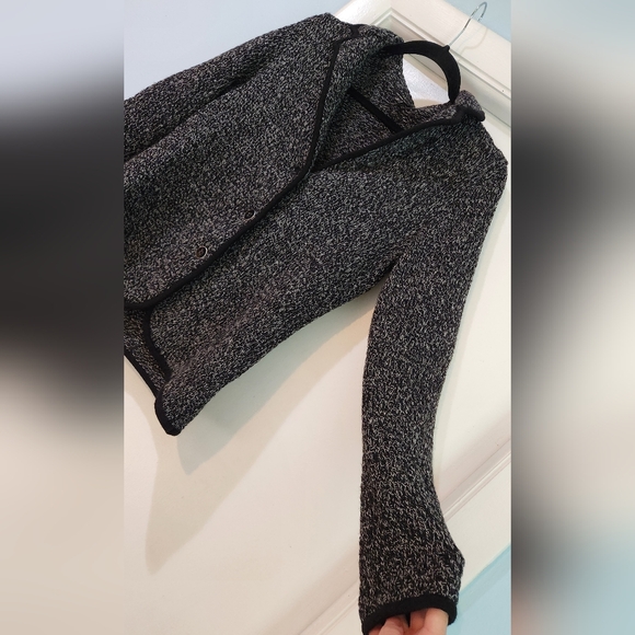 Women's Talbots Merino Wool Cardigan Blazer, Size Sp - Picture 6 of 14